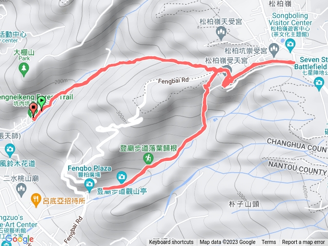 坑內坑連走登廟步道來回+受天宮散步
