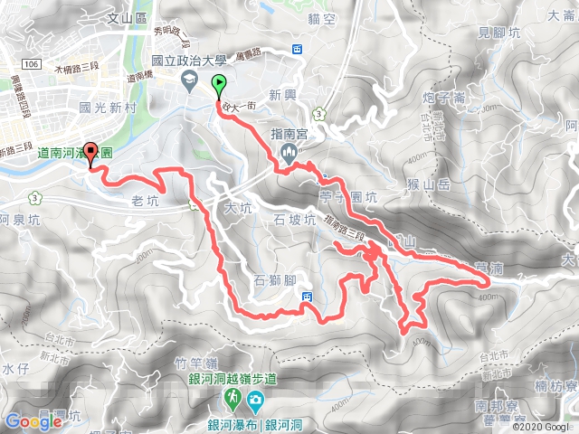 2019 台北大縱走：指南宮步道、樟湖山、貓空到飛龍步道