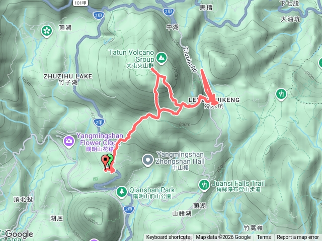 苗圃-七星山-冷水坑-苗圃