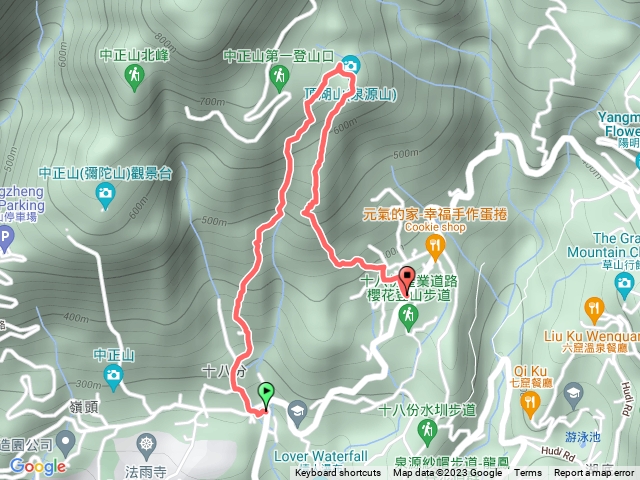 北投十八份、頂湖山、無尾崙、風尾20231013