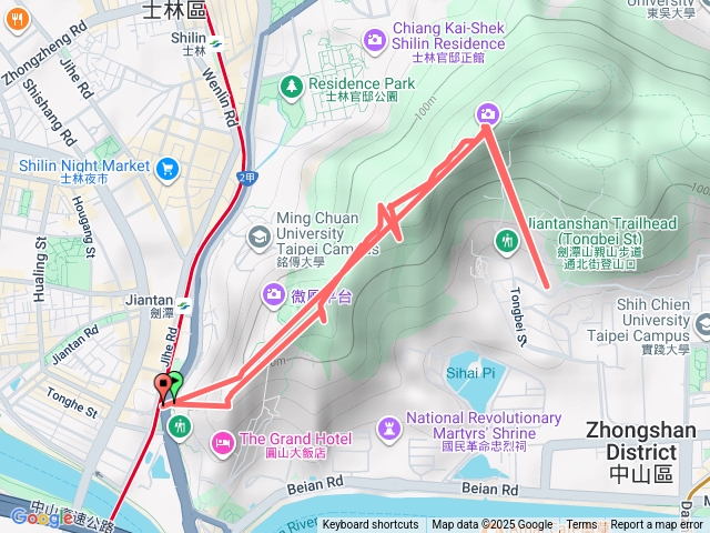 劍潭山登山口-老地方