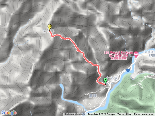 谷關七熊屋我尾山步道(麗陽→屋我尾山)20211017