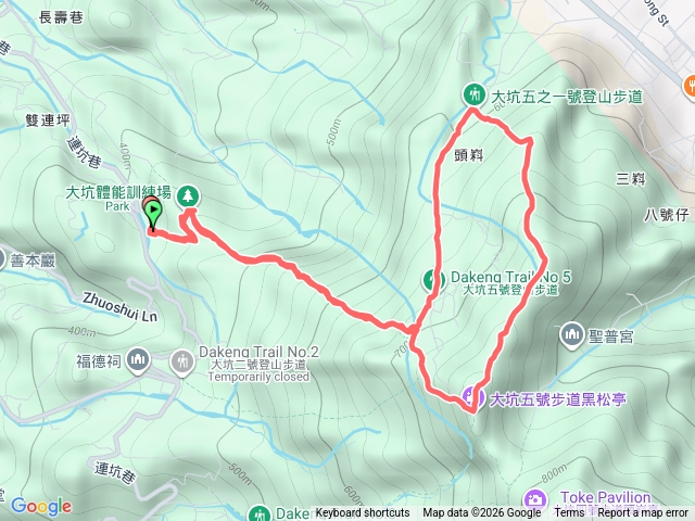 大坑1、5-1、5號步道預覽圖