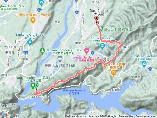新溪頭縱走加打鐵寮古道
