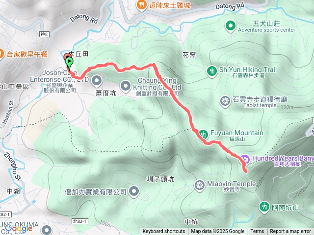 福源山步道預覽圖