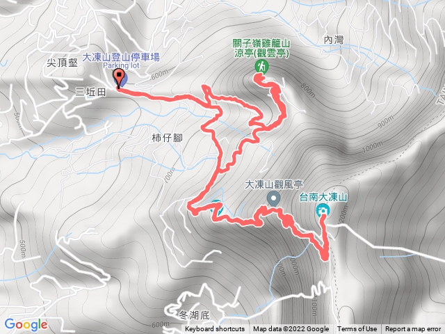 大凍山、雞籠山O型