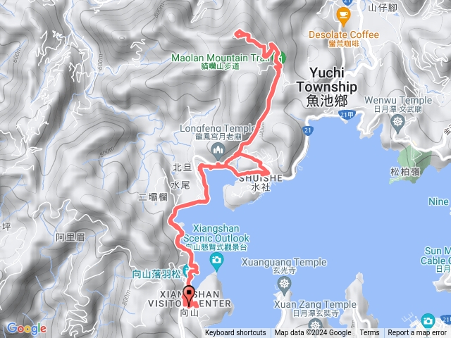 貓蘭山+日月潭環湖步道。預覽圖