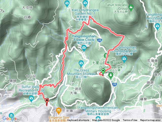 陽明山古道水圳漫遊