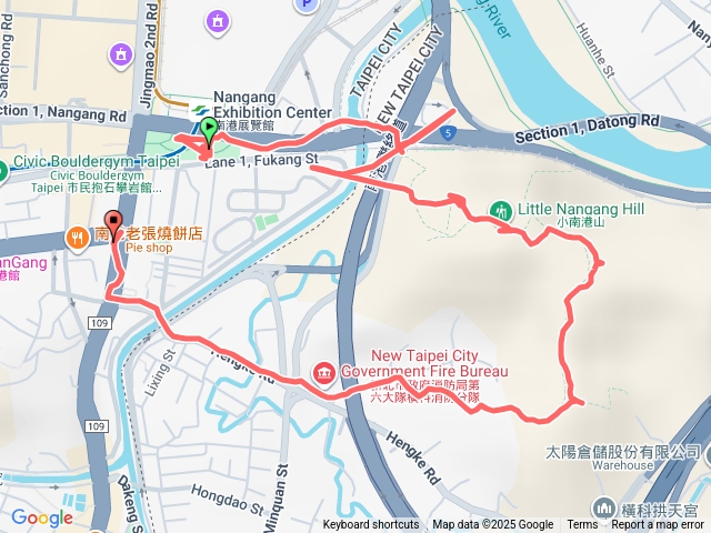 小南港山、橫科山南峰預覽圖