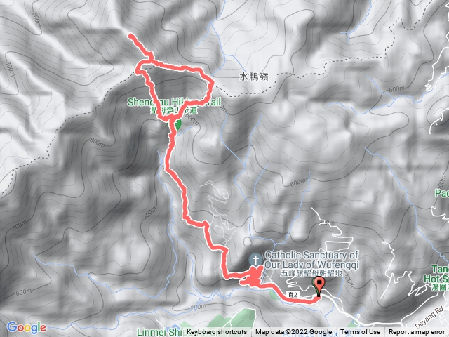 巴唐古道、三角崙山、聖母山莊步道O走(111.06.25金牌)