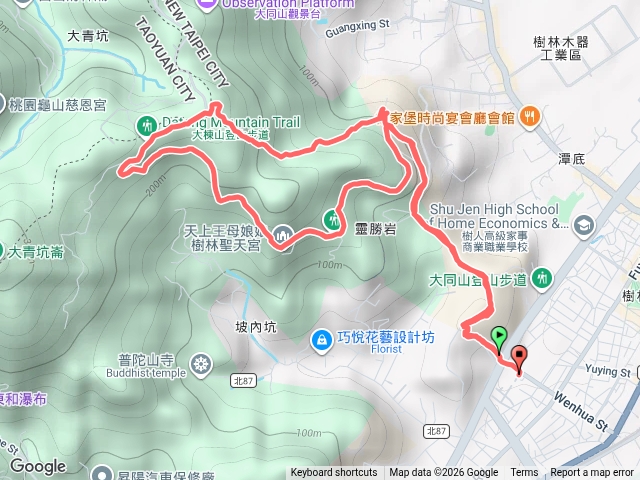 樹林大同山青龍嶺