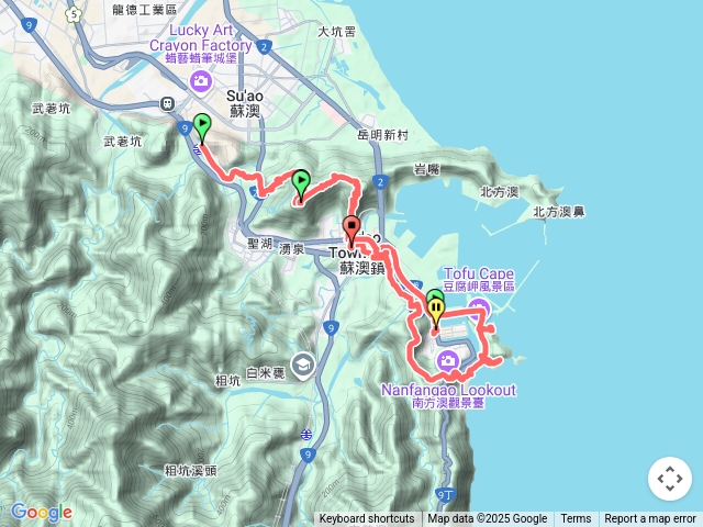 七星嶺內埤海灣龍頂山豆腐岬炮臺山