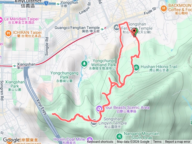 四獸山-虎山起登預覽圖