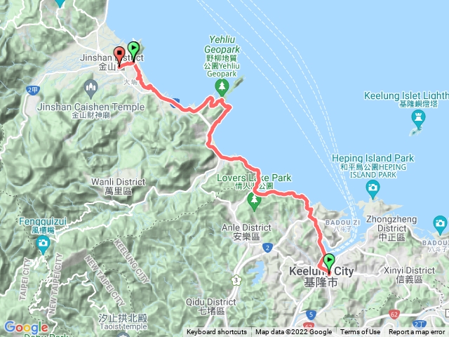Day1 基隆至金山