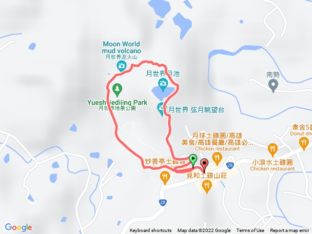 高雄田寮月世界步道