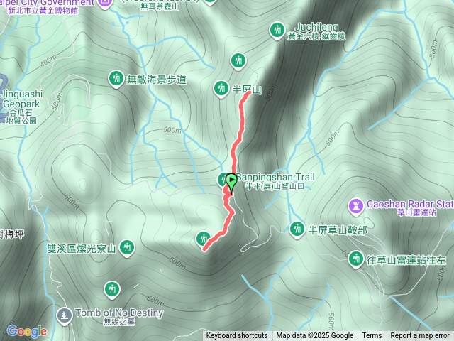 燦光寮山、半屏山