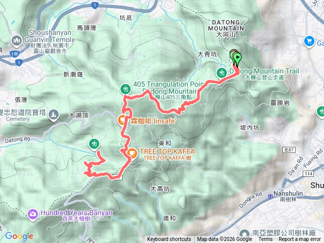 青龍嶺大棟山大湖坑預覽圖