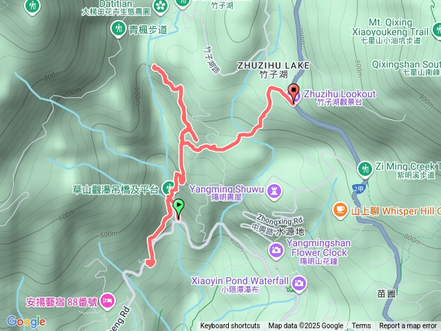 草山吊橋猴崁湖山國小步道