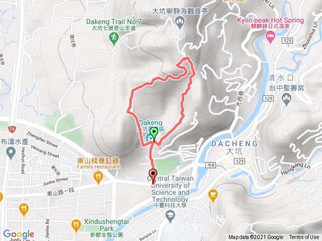 大坑9號10號O型走