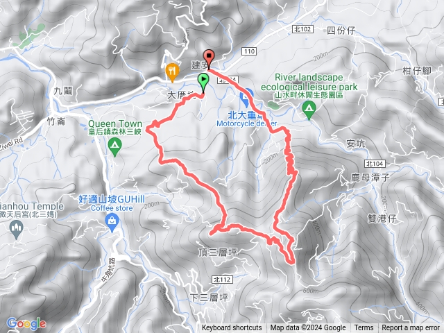 113/6/1-三峽建安四傑（安坑-大厝坑山→鳥嘴四秀-竹崙山-麒麟山）