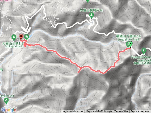 1110108 橫嶺山，沙蓮山，笛吹山連走