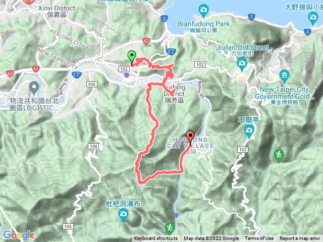 瑞芳四秀（蛇仔崙山/三爪仔坑山/柴寮古道）