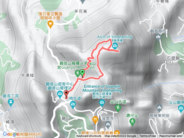 首爬觀音山