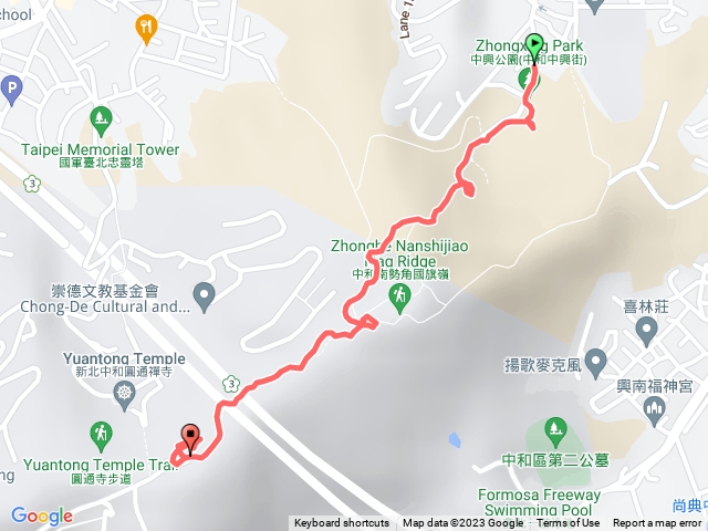 新北中和中興公園上仁慈寺