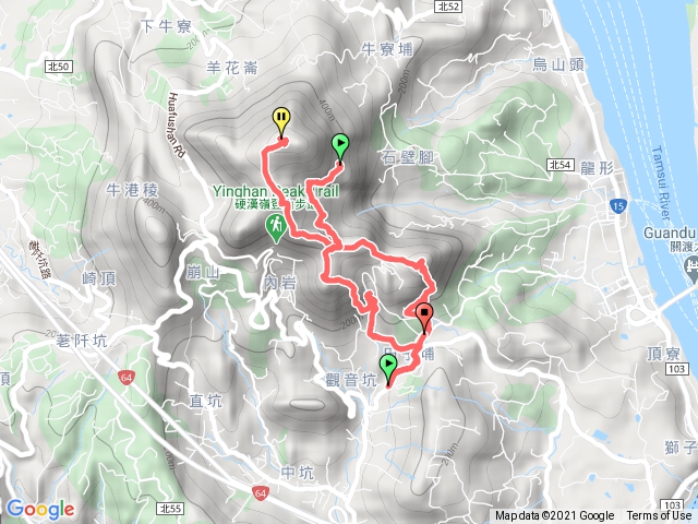 觀音山九連山8字縦走