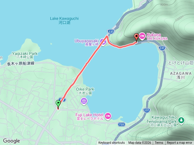 東橫inn飯店走路到富之湖飯店