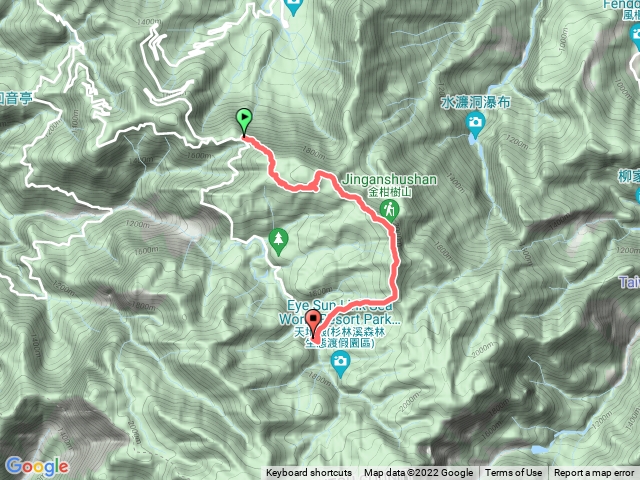 金柑樹山、忘憂森林步道