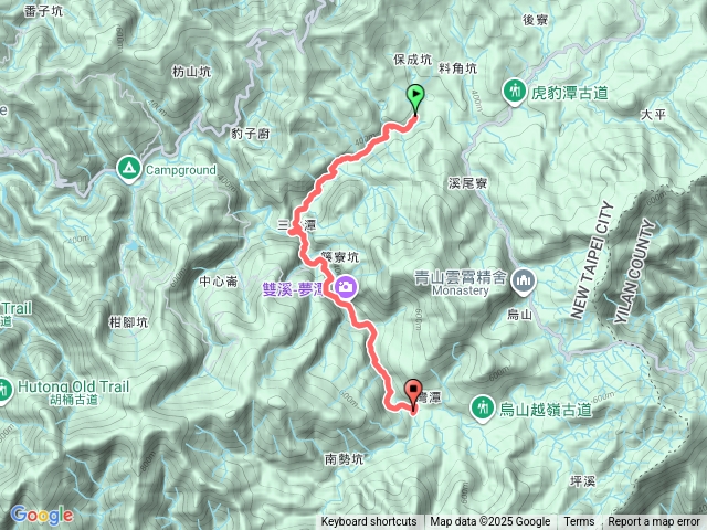 2025-09-14 北勢溪古道連走灣潭古道─北勢溪古道→中正橋紀念碑→水潭小瀑→牌柱→多孔橋→三水潭→灣潭古道→夢潭→灣潭