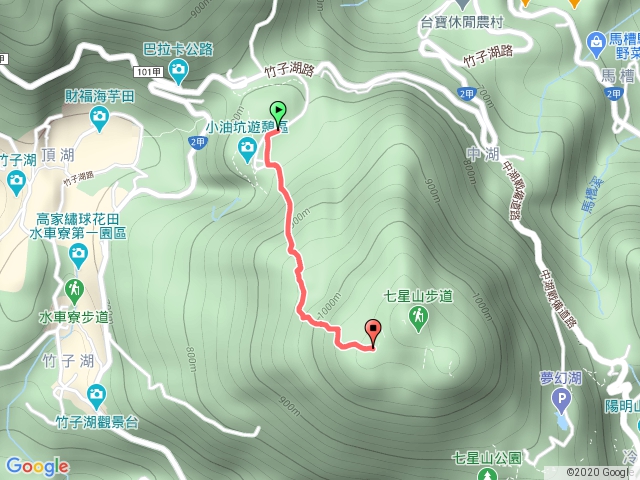 小油坑上七星山