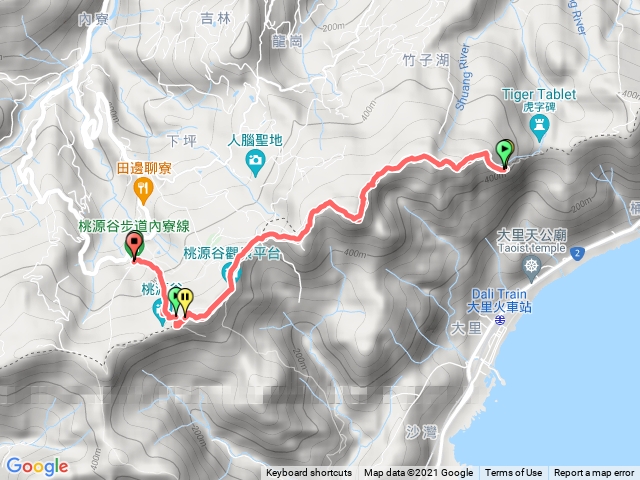 桃源谷（內寮到草嶺啞口）