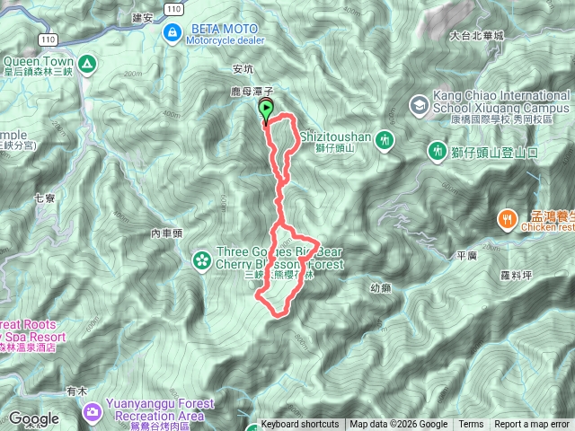 鹿母潭山竹坑山8字縱走