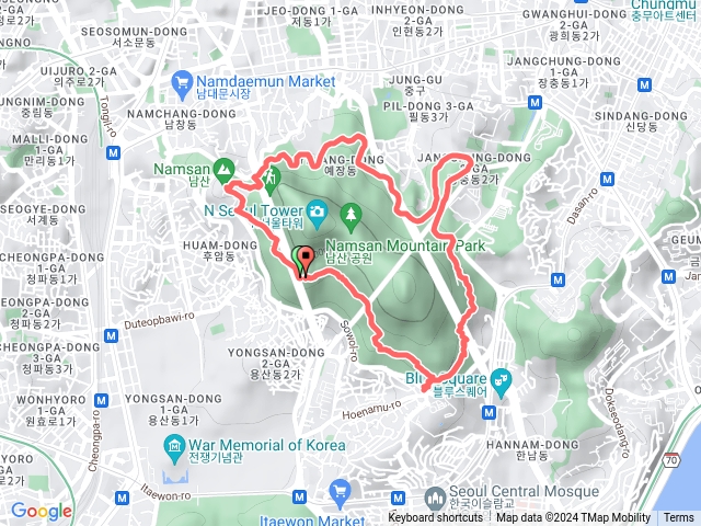 20240317 首爾南山環狀步道 Namsan Dulle-gil