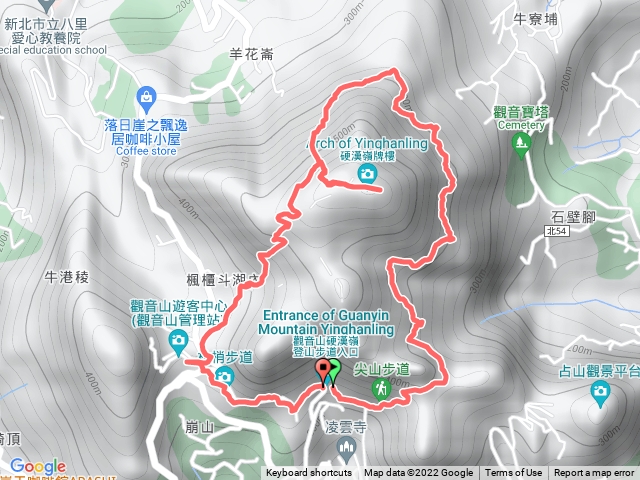 觀音山北橫古道全六段(加碼攻頂硬漢嶺)