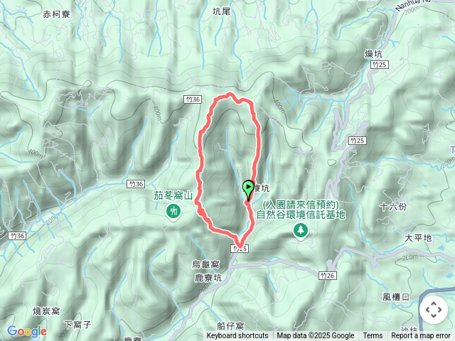 下橫坑山到雞寮坑山之旅