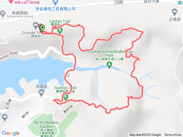 2020-11-22 嘉義市蘭潭後山步道