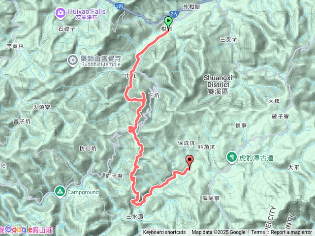 宗-中坑東山南北豹子廚山奮箕湖北勢溪古道