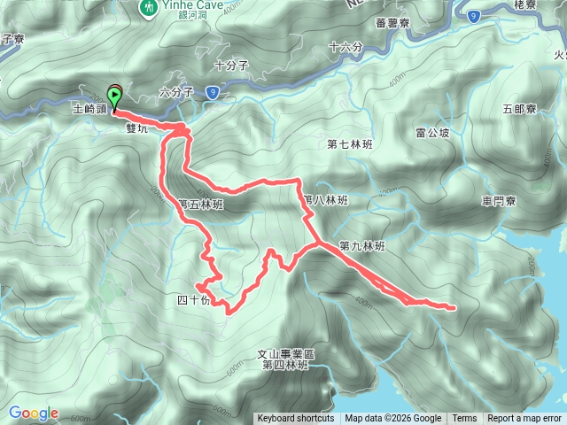 新店雞心尖山／中嶺山／532峰／鷺鷥潭山0型走20260326