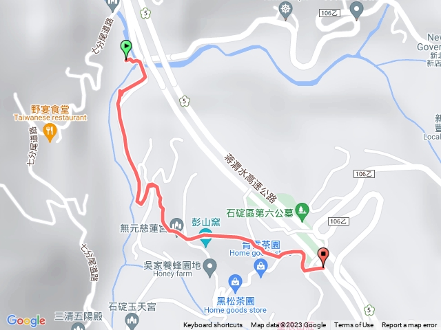 石碇．崩山涼亭嶺古道（保甲路）