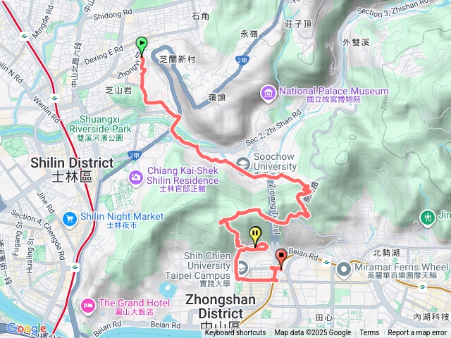 文間山雞南山步道預覽圖