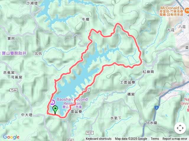 寶二水庫環湖步道預覽圖