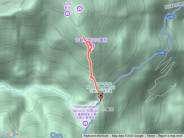 合歡山北峰-玉山圓柏-鷹尖石