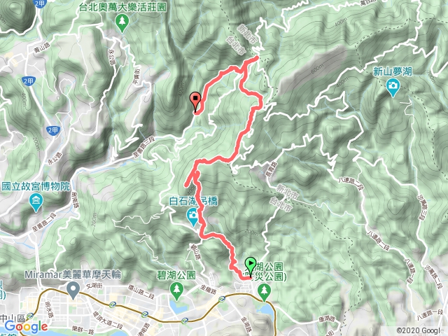 台北大縱走第四段+大崙頭山+甜水鴛鴦湖