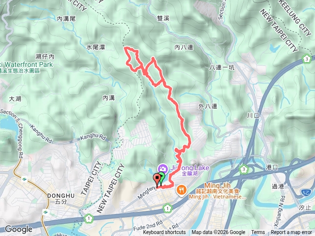 1151009汐止-老鷹尖-內溝步道環走預覽圖
