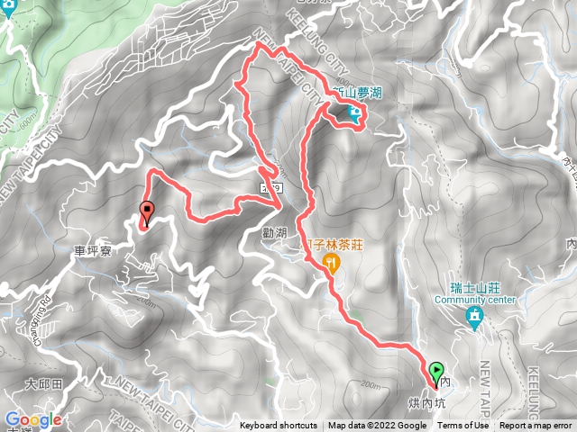 新山/夢湖/如意湖/金明山/柯子林山/火燒坪山