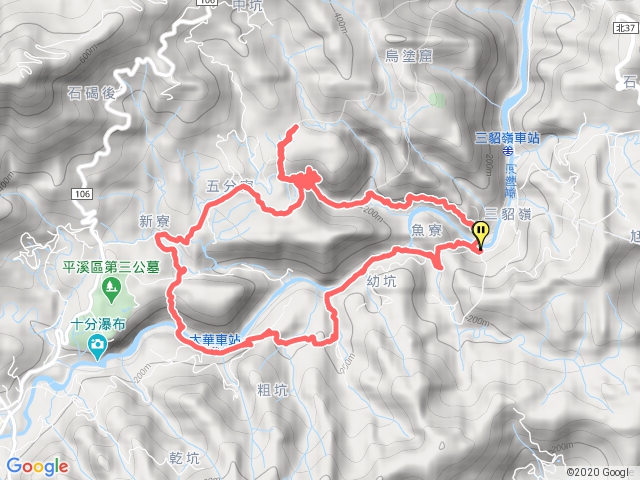 三貂嶺瀑布群健行