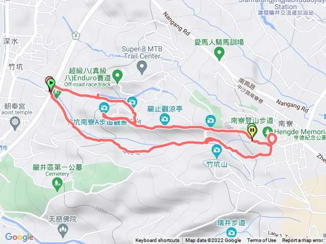 竹坑南寮登山步道